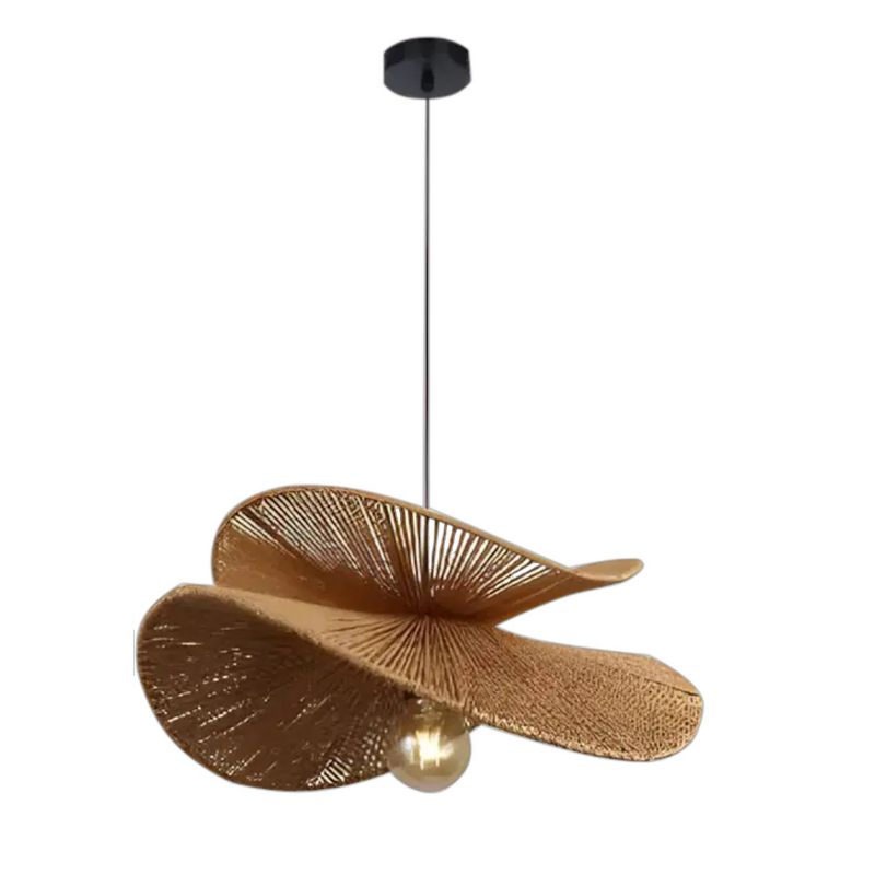 Lampa Sufitowa Wisząca Toolight App1828-1Cp Czarny Brązowy