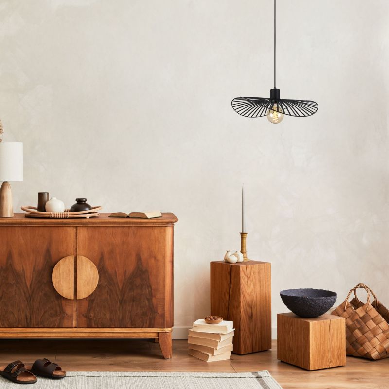 Lampa Sufitowa Wisząca Toolight App1840-1Cp Czarny