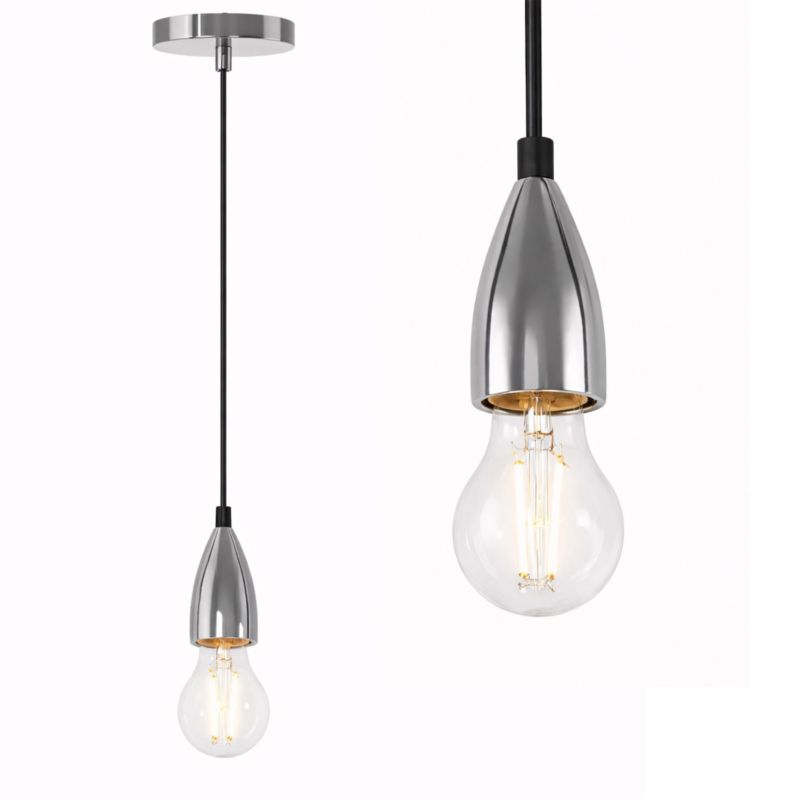Lampa Sufitowa Wisząca Toolight App358-1Cp Chrom
