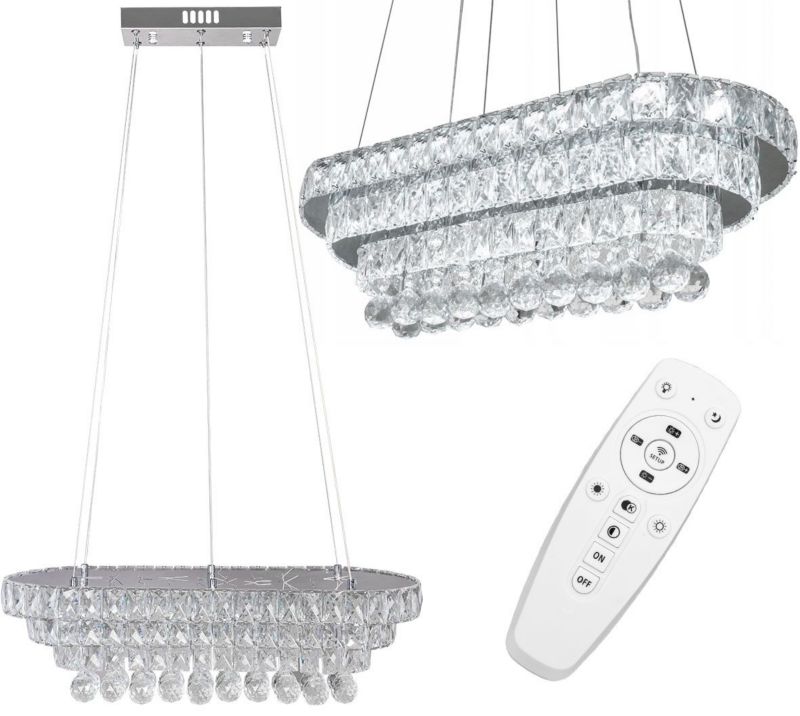 Lampa Sufitowa Wisząca Toolight App417-Cp Transparentny