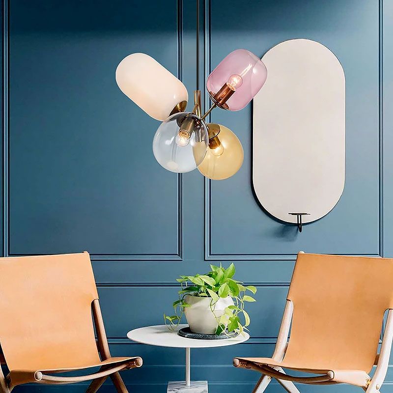 Lampa Sufitowa Wisząca Toolight App436-4C Kolorowy