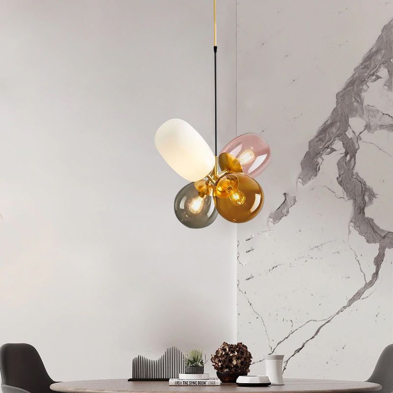 Lampa Sufitowa Wisząca Toolight App436-4C Kolorowy