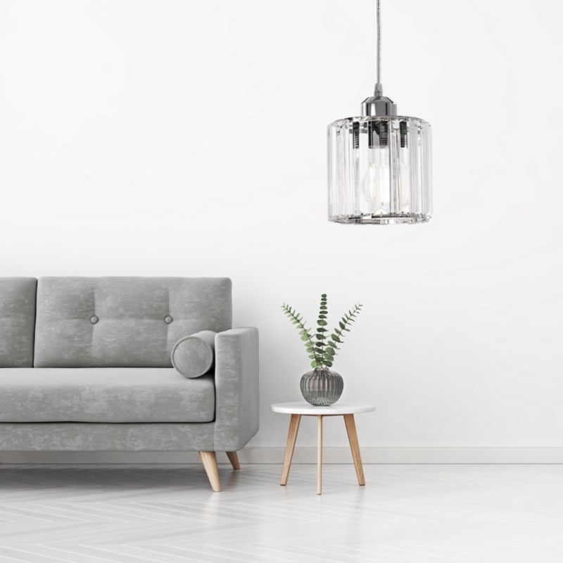 Lampa Sufitowa Wisząca Toolight App508-1Cp Chrom