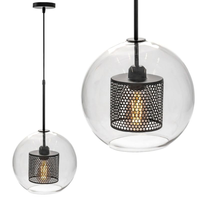 Lampa Sufitowa Wisząca Toolight App557-1Cp Czarny