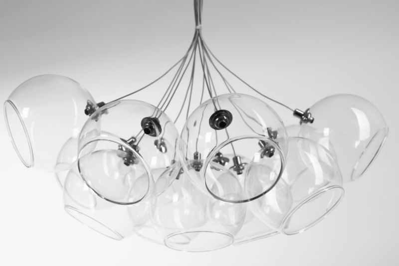Lampa Sufitowa Wisząca Toolight App561-13Cp Transparentny