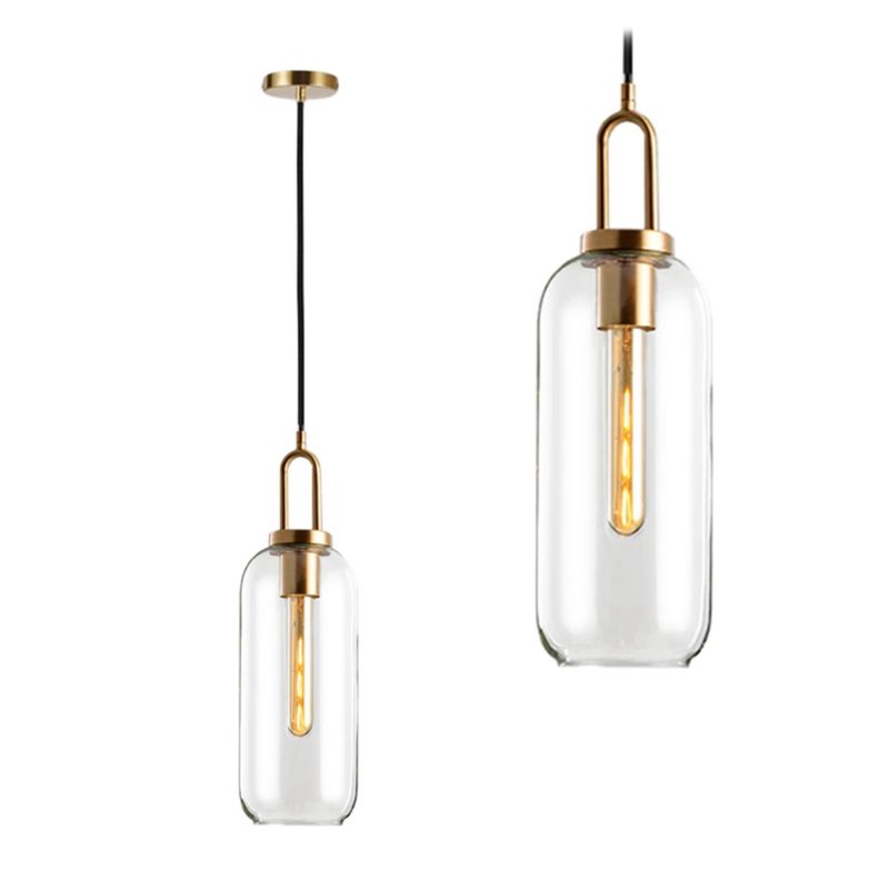 Lampa Sufitowa Wisząca Toolight App631-1Cp Transparentny