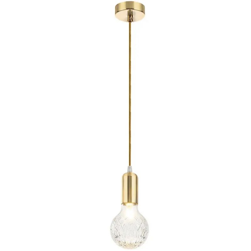 Lampa Sufitowa Wisząca Toolight App649-1Cp Złoty