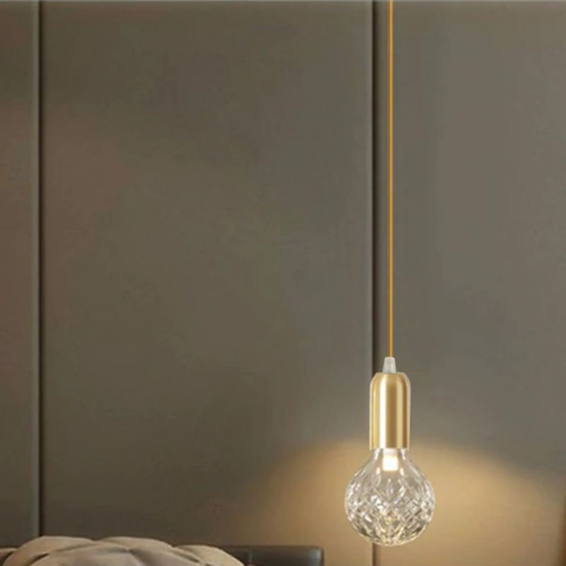 Lampa Sufitowa Wisząca Toolight App649-1Cp Złoty