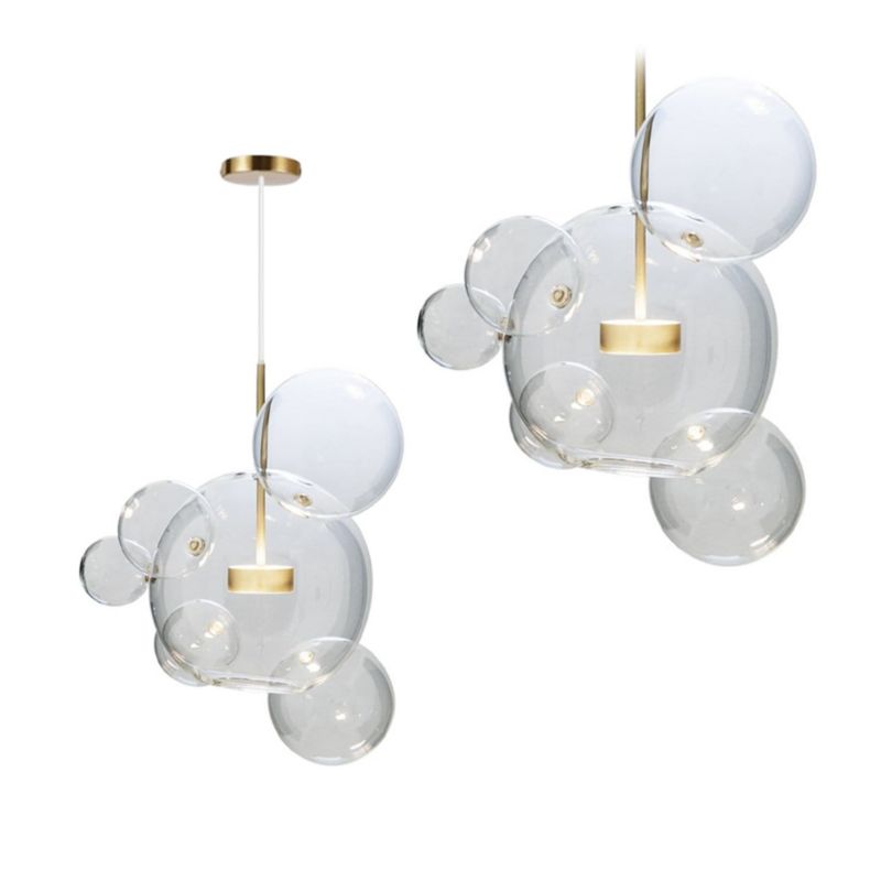 Lampa Sufitowa Wisząca Toolight App650-Cp Złoty