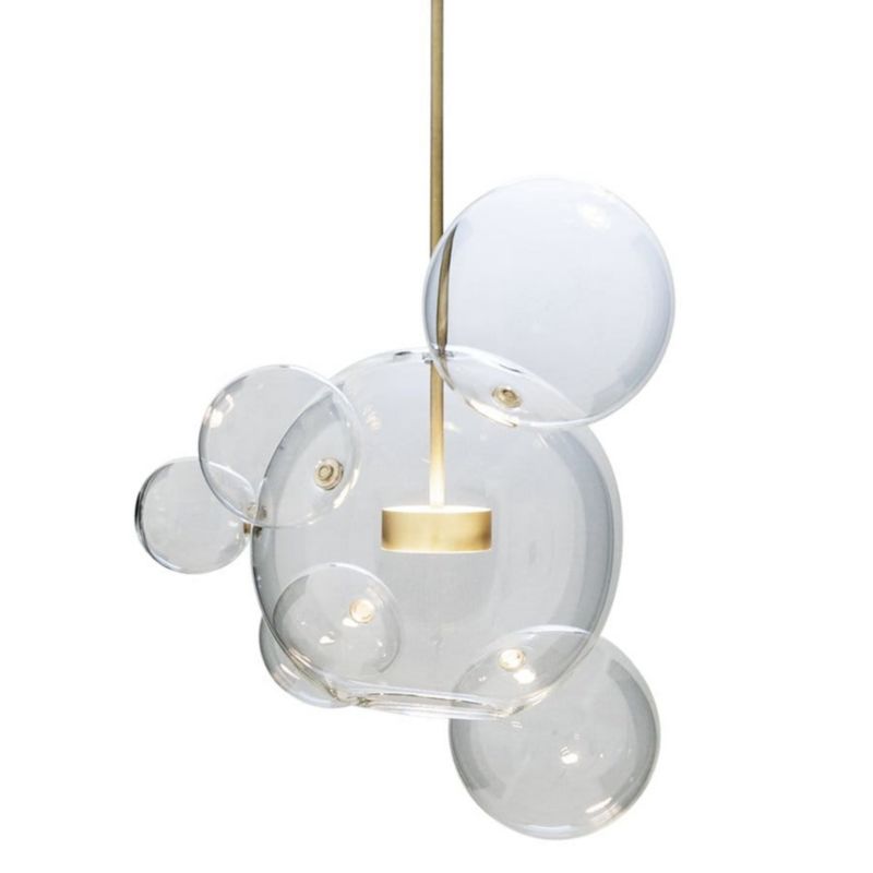 Lampa Sufitowa Wisząca Toolight App650-Cp Złoty