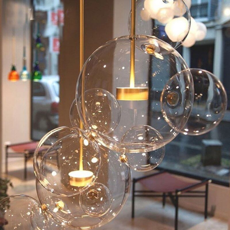 Lampa Sufitowa Wisząca Toolight App650-Cp Złoty
