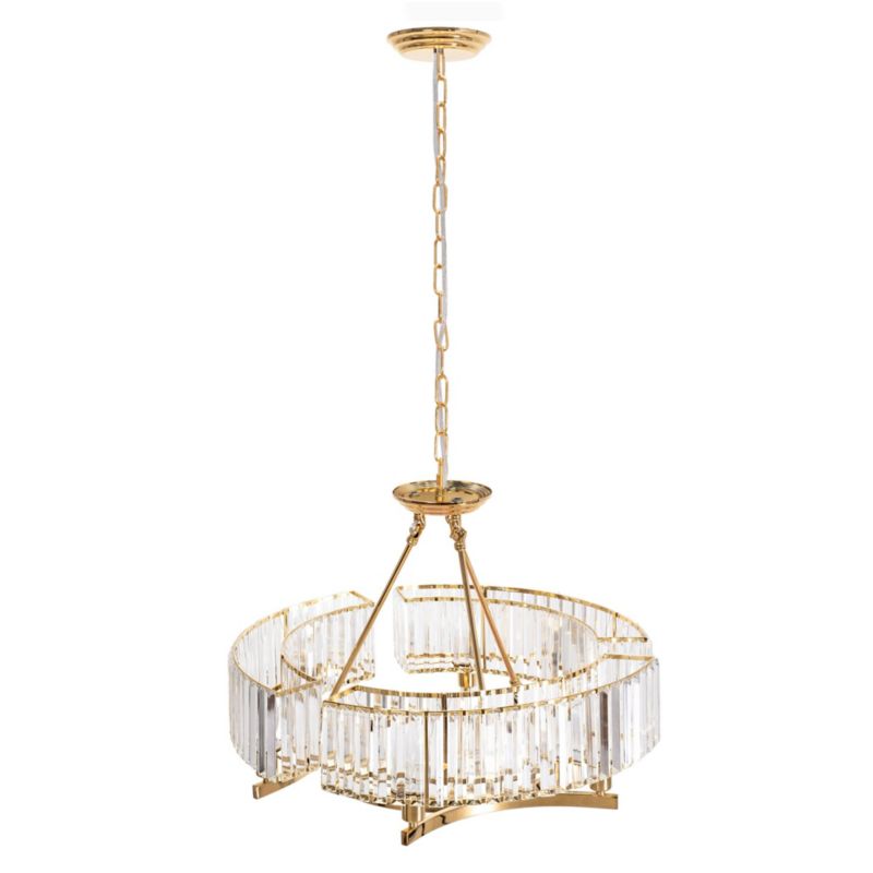 Lampa Sufitowa Wisząca Toolight App789-6C Transparentny