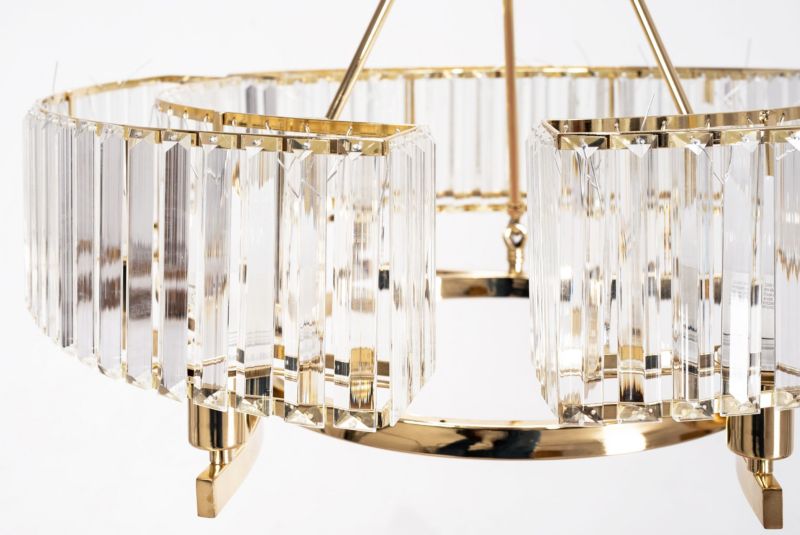 Lampa Sufitowa Wisząca Toolight App789-6C Transparentny