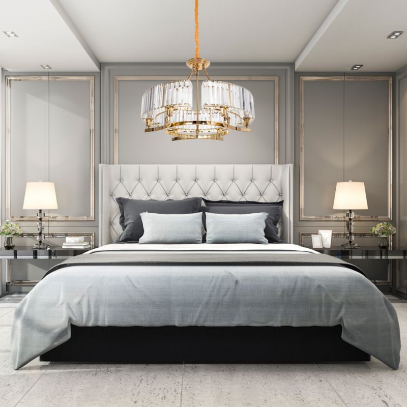 Lampa Sufitowa Wisząca Toolight App789-6C Transparentny