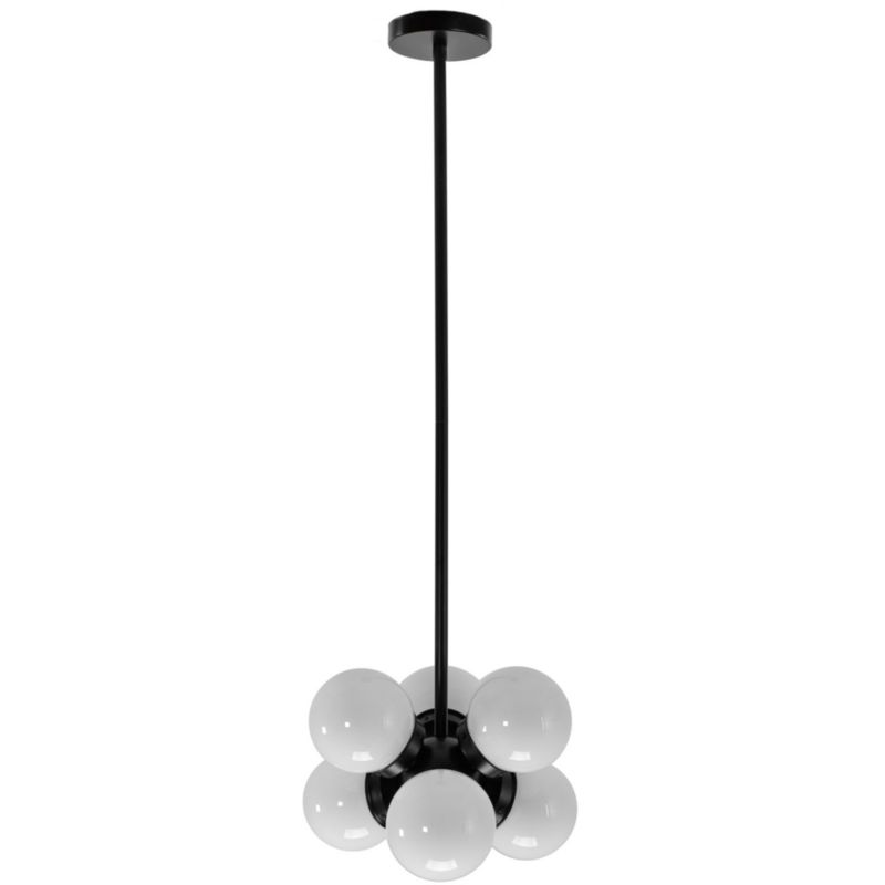 Lampa Sufitowa Wisząca Toolight App904-6Cp Loft Czarny