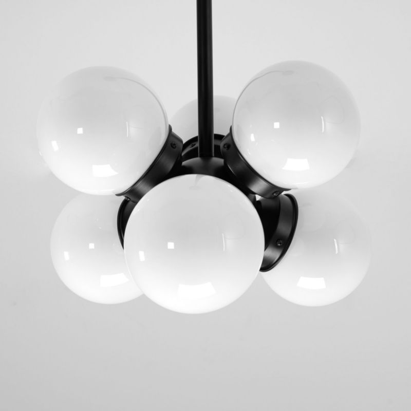 Lampa Sufitowa Wisząca Toolight App904-6Cp Loft Czarny