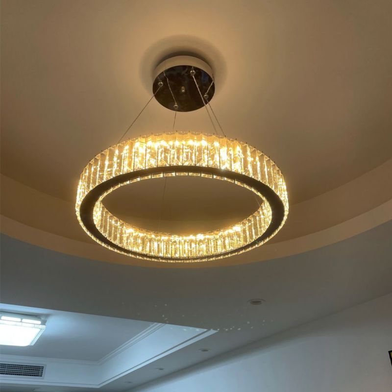Lampa Sufitowa Wisząca Toolight App982-Cp Transparentny