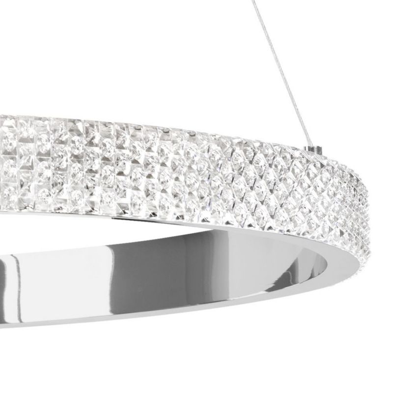 Lampa Sufitowa Wisząca Toolight Led App1511-Cp Chrom