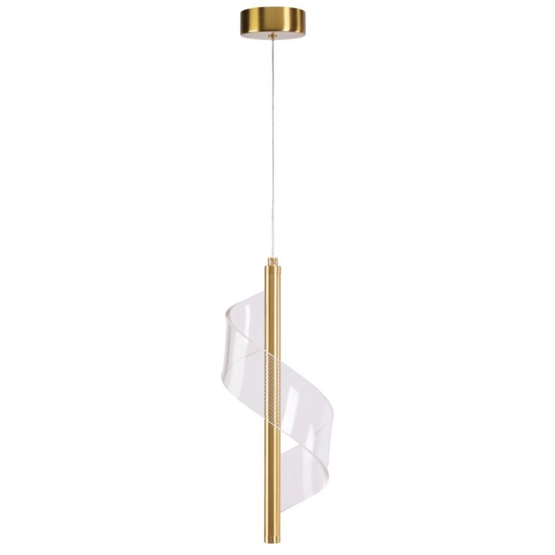 Lampa Sufitowa Wisząca Toolight Led App1550-Cp Złoty