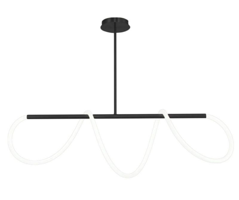 Lampa Sufitowa Wisząca Toolight Led App856 Czarny