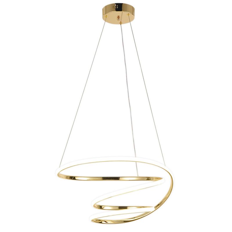Lampa Sufitowa Wisząca Toolight LED G080-1CP Złoty 1Szt