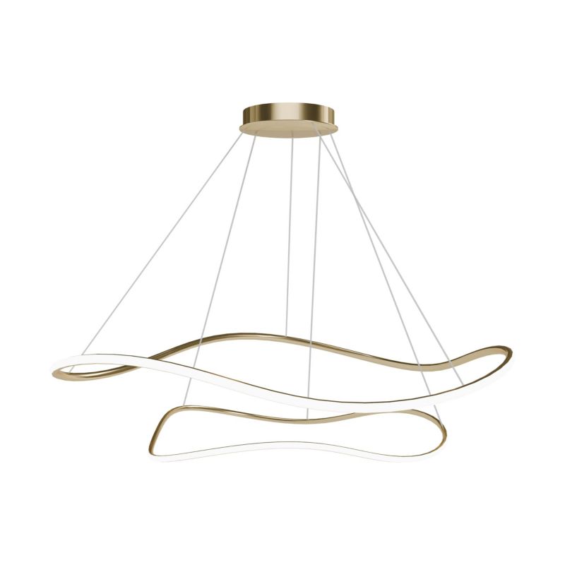Lampa Sufitowa Wisząca Toolight Lhj016-Cp3 Gold Złoty 1Szt