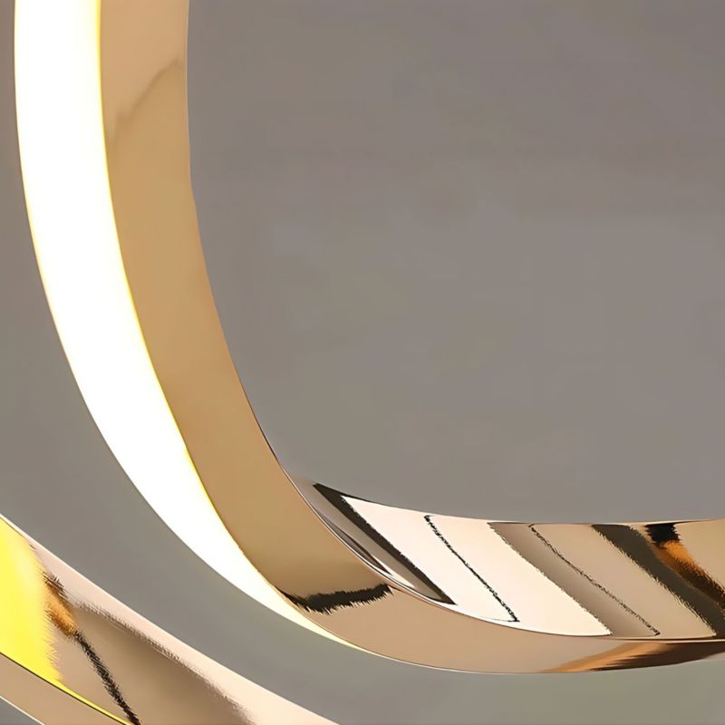 Lampa Sufitowa Wisząca Toolight Lhj016-Cp3 Gold Złoty 1Szt