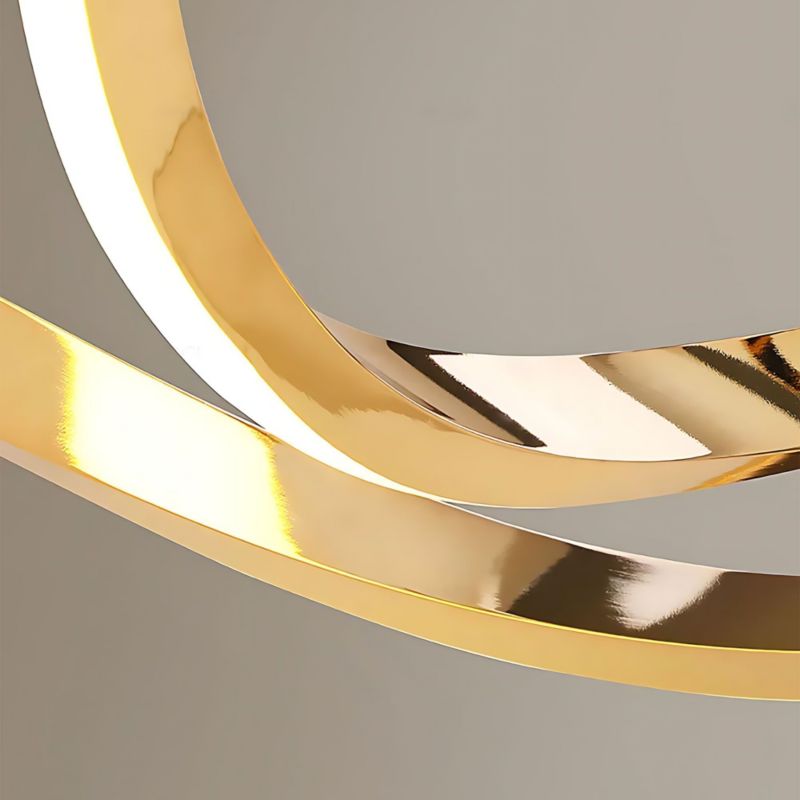 Lampa Sufitowa Wisząca Toolight Lhj016-Cp3 Gold Złoty 1Szt