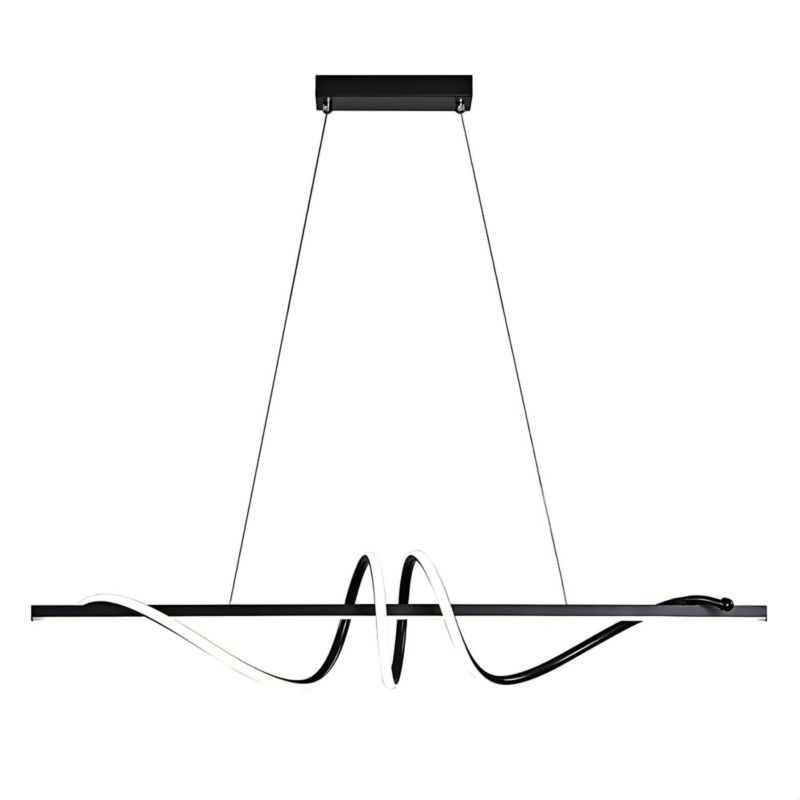 Lampa Sufitowa Wisząca Toolight Lhj023-Cp Led Czarny 1 Szt