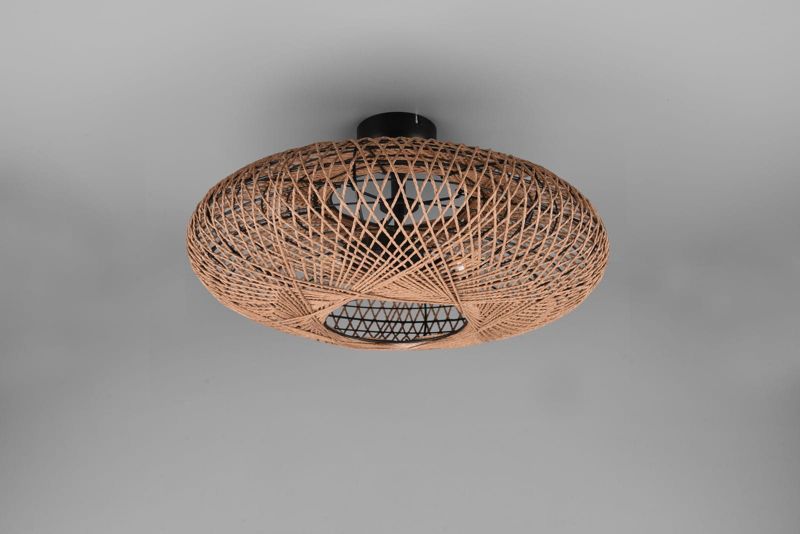 Lampa sufitowa wisząca Trio Hedda 4637 brązowo-czarna nowoczesna 2xE27 x 1 szt.