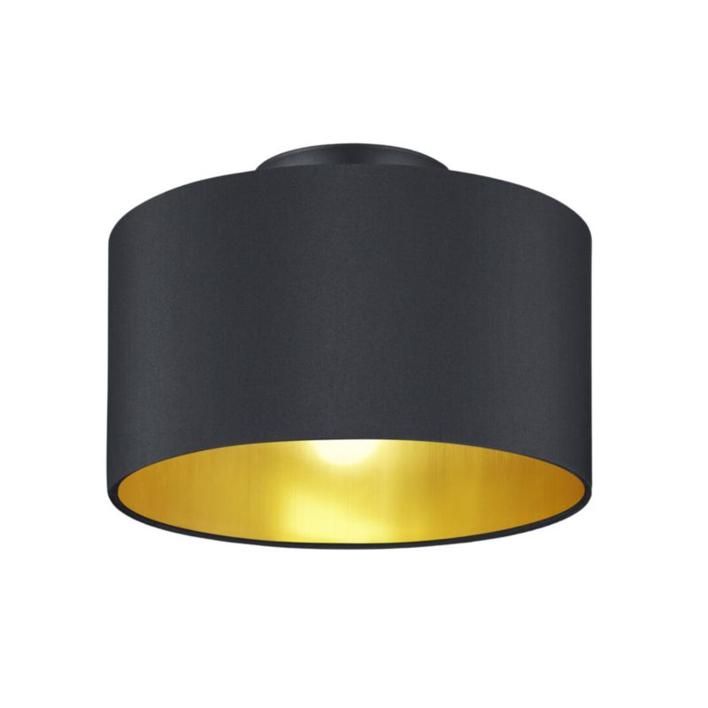 Lampa sufitowa wisząca Trio Hostel 2531 czarno-złota nowoczesna 2xE14 x 1 szt.