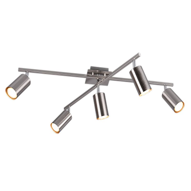 Lampa sufitowa wisząca Trio Marley 1638 srebrna nowoczesna 5xGU10 x 1 szt.