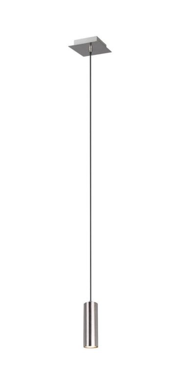 Lampa sufitowa wisząca Trio Marley srebrna wym: 150 x 12 x 12 cm 1xGU10 x  1 szt.