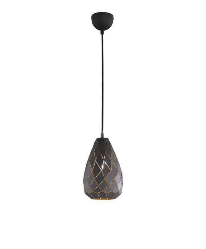 Lampa sufitowa wisząca Trio Onyx onyx wym: 150 x 15 x 15 cm 1xE27 x  1 szt.