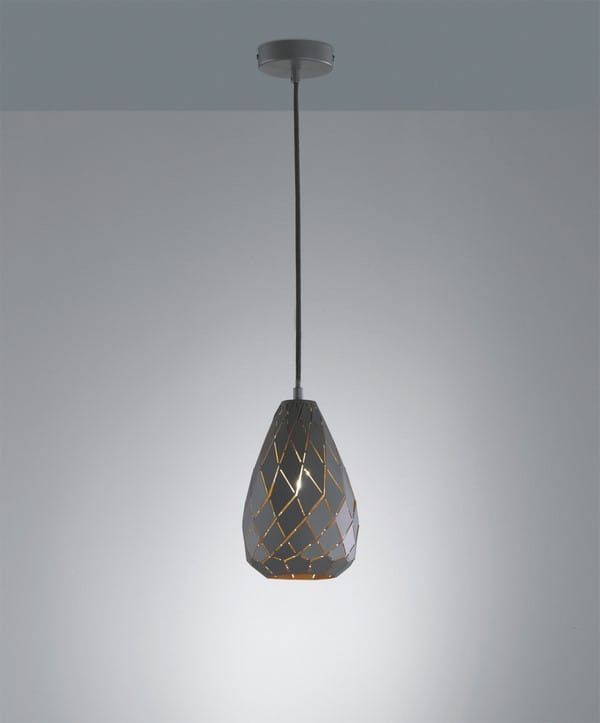 Lampa sufitowa wisząca Trio Onyx onyx wym: 150 x 15 x 15 cm 1xE27 x  1 szt.