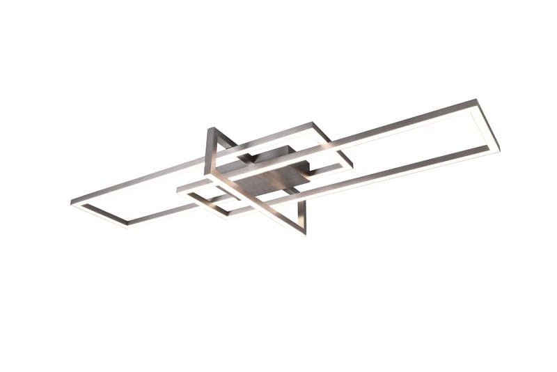 Lampa sufitowa wisząca Trio Salinas 7862 srebrno-biała nowoczesna wbudowany LED 34W 1 szt.