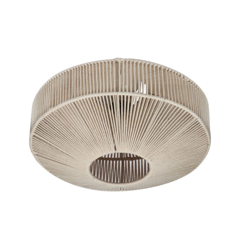 Lampa sufitowa wisząca Trio Svea 7269 beżowo-kremowa boho 1xE27 x 1 szt.