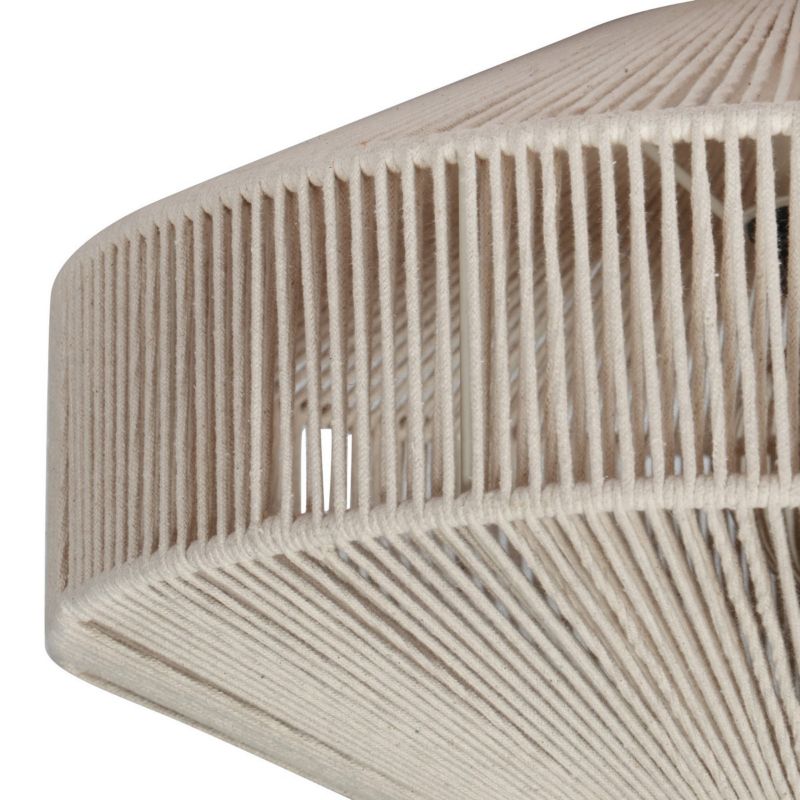 Lampa sufitowa wisząca Trio Svea 7269 beżowo-kremowa boho 1xE27 x 1 szt.
