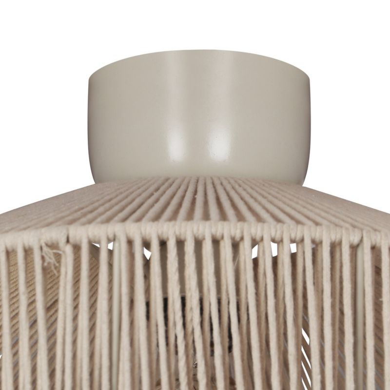 Lampa sufitowa wisząca Trio Svea 7269 beżowo-kremowa boho 1xE27 x 1 szt.