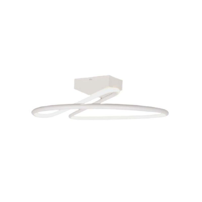 Lampa sufitowa wisząca V-TAC Vt-6129 biała wym: 13 x 25 x 25 cm wbudowany LED 20W 1 szt.