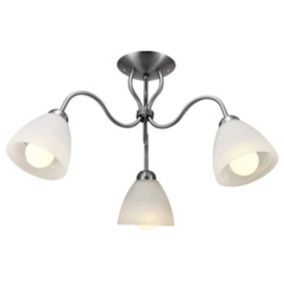 Lampa sufitowa żyrandol Ariel 3 x 60 W E27 chrom