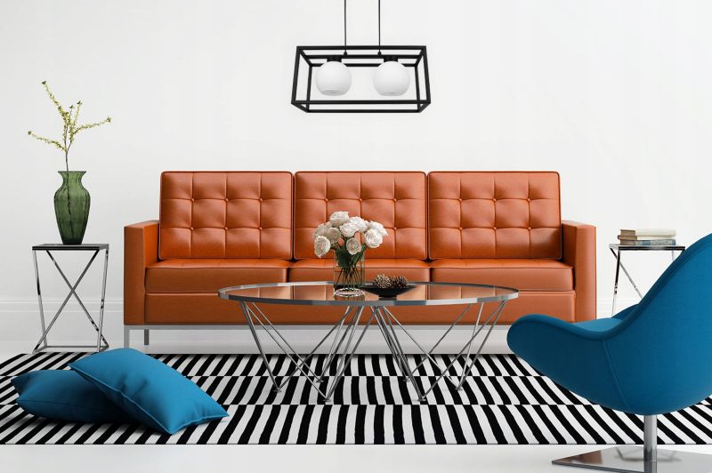 Lampa sufitowe wisząca Light Home LH Eliza Cage Klatka 2x E27 60W szklana kula mleczna 1szt.