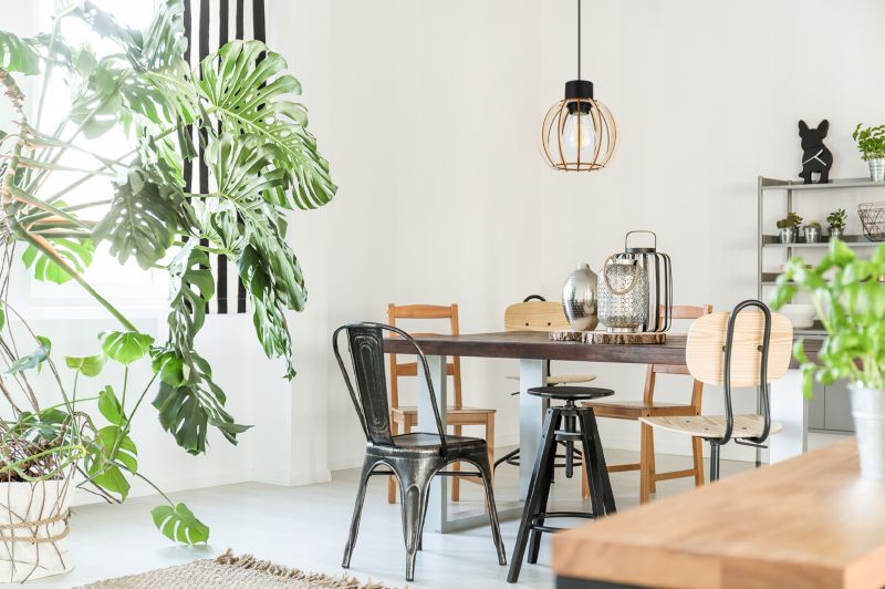 Lampa sufitowe wisząca Light Home LH Timber 1x E27 60W kula drewno 16cm czarny 1szt.