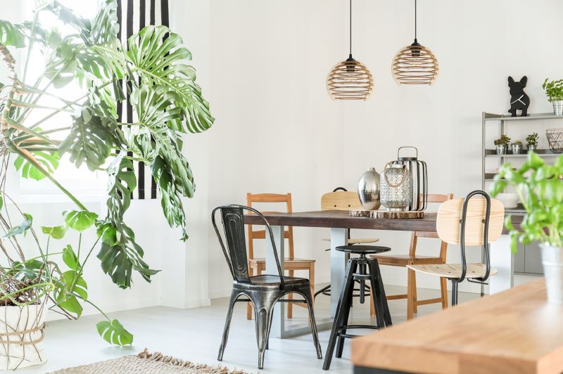Lampa sufitowe wisząca Light Home LH Timber 2x E27 60W czarny 1szt.
