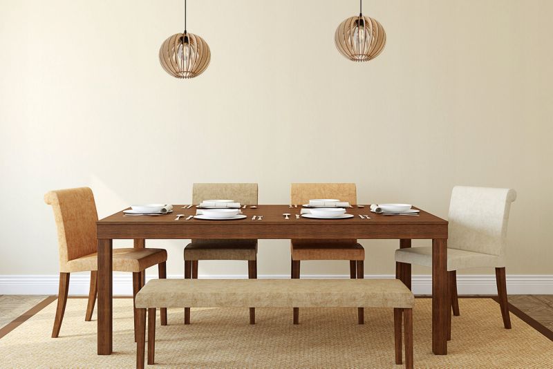 Lampa sufitowe wisząca Light Home LH Timber plastik 1x E27 60W klosz drewno kula 27cm naturalny/czarny 1szt.