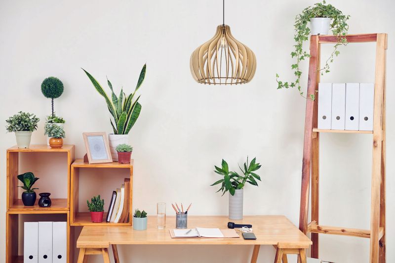Lampa sufitowe wisząca Light Home LH Timber plastik 1x E27 60W klosz drewno owalna naturalny/czarny 1szt.