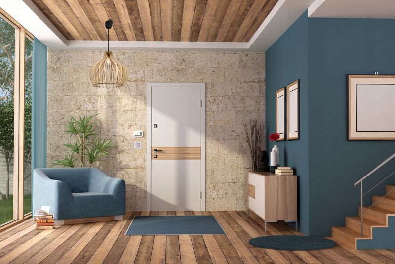 Lampa sufitowe wisząca Light Home LH Timber plastik 1x E27 60W klosz drewno owalna naturalny/czarny 1szt.