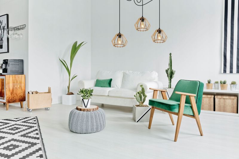 Lampa sufitowe wisząca Light Home LH Timber Spider 3x E27 60W klosz drewno diament naturalny/czarny 1szt.