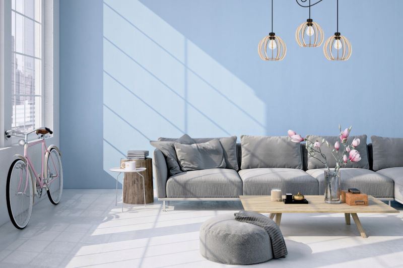 Lampa sufitowe wisząca Light Home LH Timber Spider 3x E27 60W klosz drewno kula 23cm czarny 1szt.