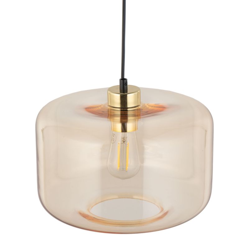 Lampa TK-Lighting Alma Lampa Wisząca 1 Bursztyn - 1 szt.